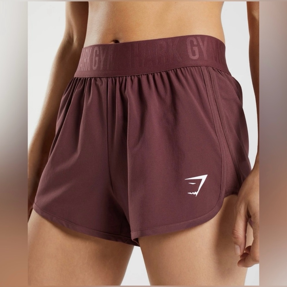 Gymshark Training Loose Fit Shorts- Color: Cherry Brown- Size: XS